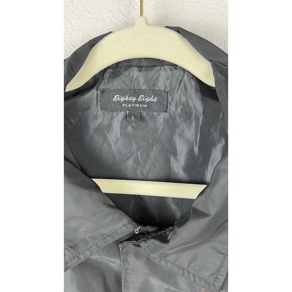 Eighty Eight Platinum Mens Jacket Size Large California Republic Windbreaker - Picture 3 of 8